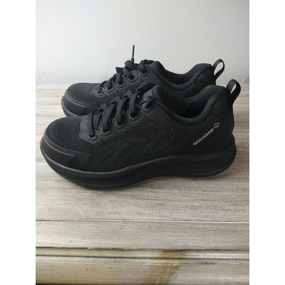 Wolverine WOMEN 8.5M BOLT DURASHOCKS® KNIT CARBONMAX® WORK SHOE Black - Picture 3 of 11